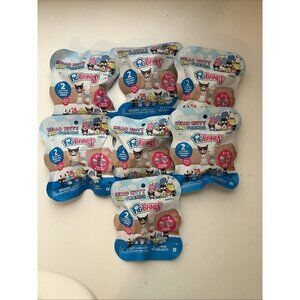 Hello Kitty And Friends 7 Packs of Series 1 Fig Bands New In Sealed Packages.